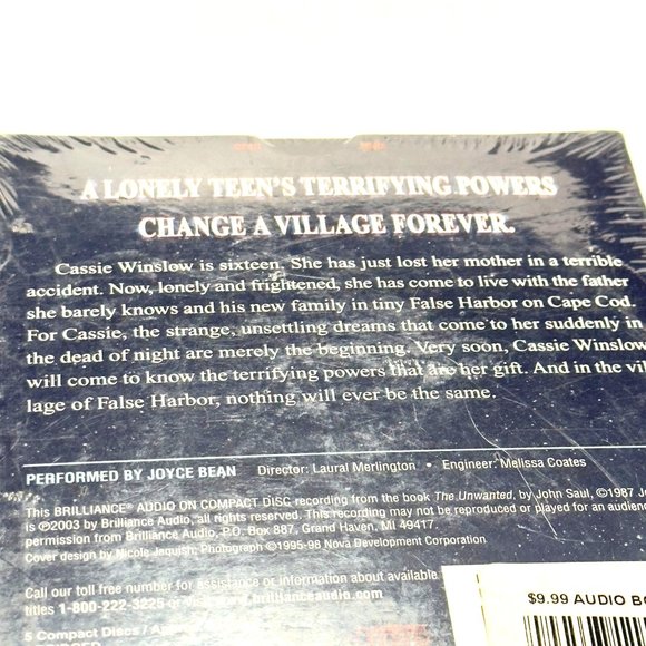 The Unwanted (Saul, John) by Saul, John Audiobook on CD 2003 Abridged - Picture 4 of 4